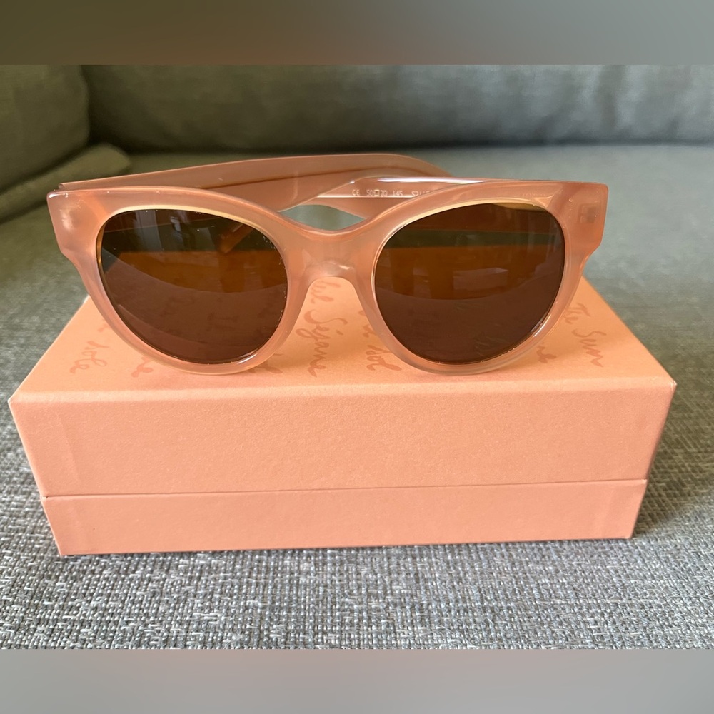 Sézane Chiara Sunglasses, Blush, One Size